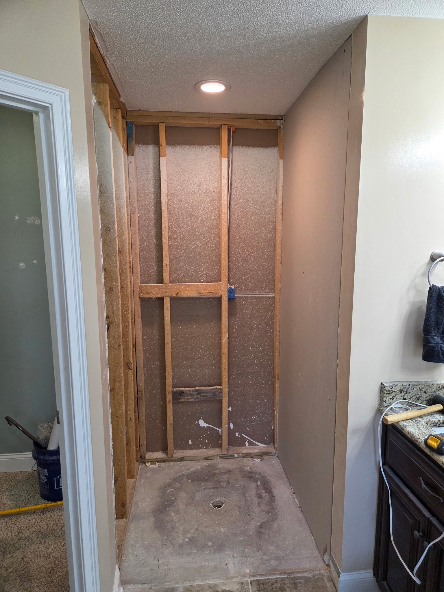 Shower remodel 6